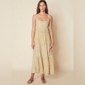 Faithfull the Brand Corvini Midi Dress - Size Small